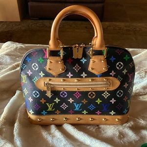 Louis Vuitton Monogram Multicolore Alma PM Satchel